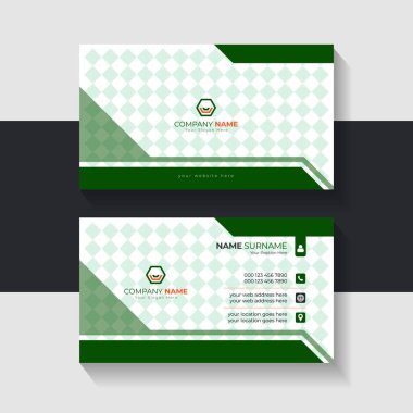 Yeni kartvizit tasarımı 2024. İsim kartı tasarımı.