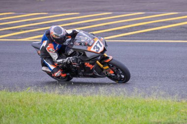 SYDNEY, NEW SOUTH WALES, AUSTRALIA - 29 Mart 2025: Avustralya 'daki Sydney Motor Parkı' nda Avustralya Superbike Şampiyonası 'nın 2. turunda Yamaha' da Michael Edwards.