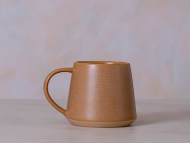 Kahve ya da çay fincanı, ön manzara fotoğrafı.