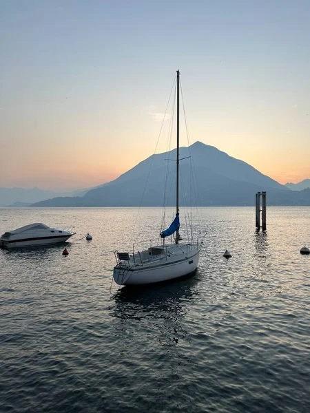 Güzel liman manzarasının manzarası