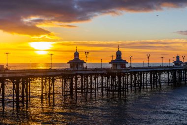 Blackpool Kuzey İskele Günbatımı 