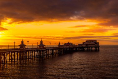 Blackpool Kuzey İskele Günbatımı