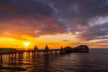 Blackpool Kuzey İskele Günbatımı