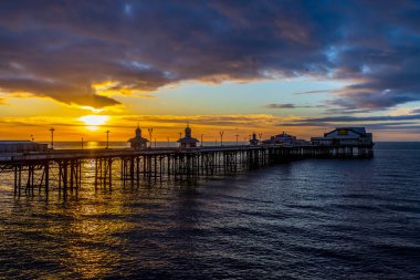 Blackpool Kuzey İskele Günbatımı