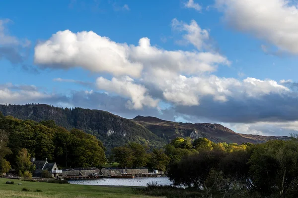 Keswick Lake District Cumbria Yhdistynyt Kuningaskunta — kuvapankkivalokuva