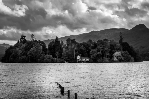 Derwentwater Keswick Lake District Cumbria Italia — Foto Stock