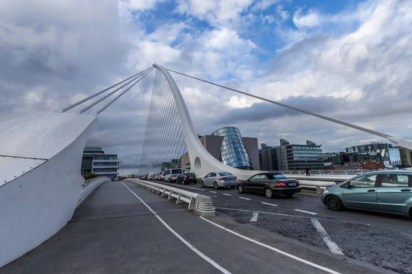 stock image Samuel Beckett Bridge Dublin Ireland