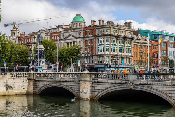 stock image Dublin on the River liffey