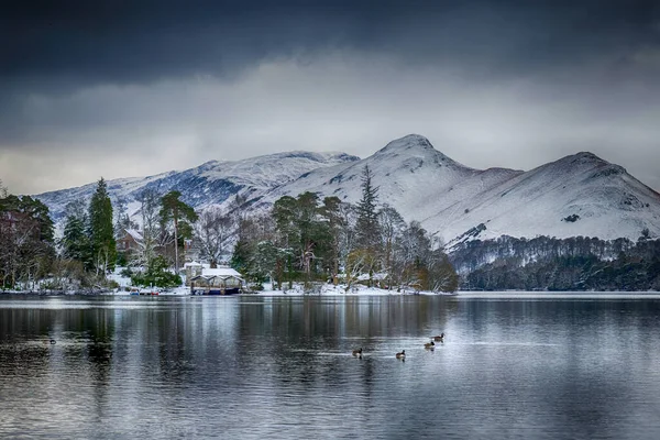 Keswick Lake District Kumbria Wielka Brytania — Zdjęcie stockowe