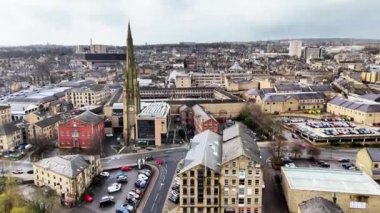 Halifax parça salonu hava görüntüsü 4K video