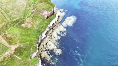 Flamborough uçurumları, Drone View 4K Video