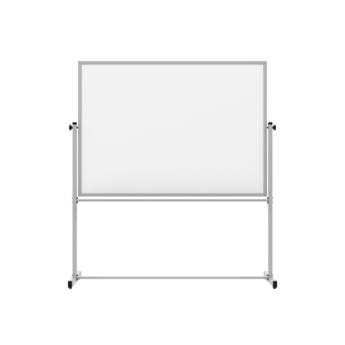 Beyaz tahta şeffaf arkaplanda izole edildi