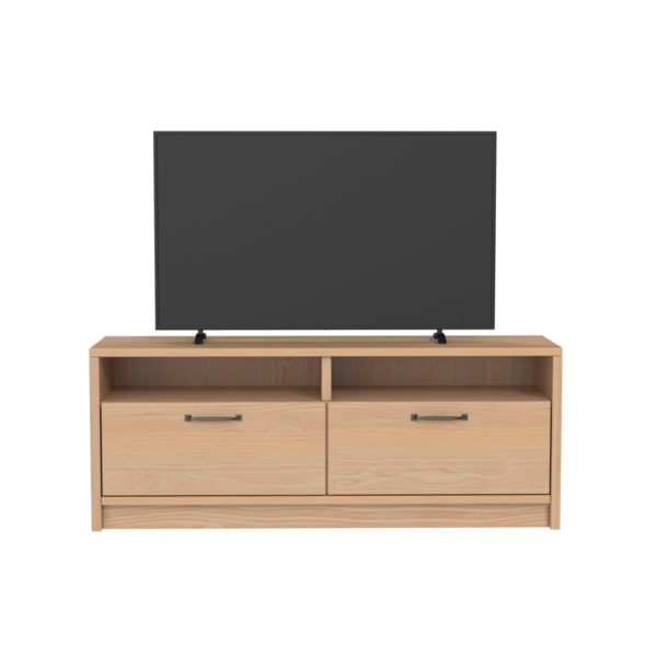 Şeffaf arkaplanda TV standı izole