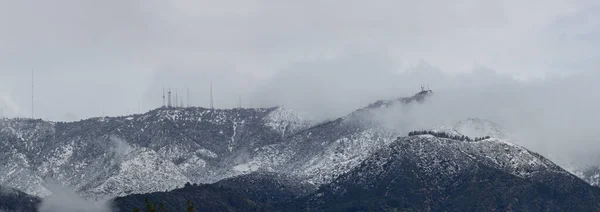 Сан Габриэль Горы Глядя Север Горе Уилсон Показано После Конца — стоковое фото