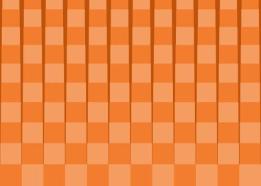 Abstract banner with squares. Design in horizontal orientation.