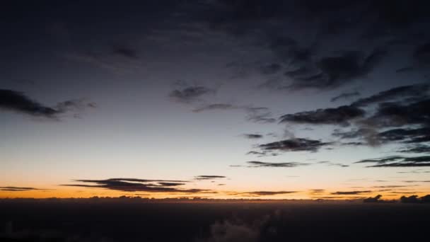 Timelapse Της Χαβάης Ηλιοβασίλεμα Από Pali Coast Cliffs Στο Kauai — Αρχείο Βίντεο