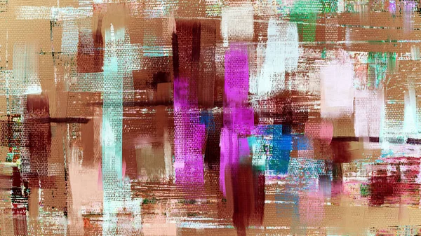Abstraktní Malířské Tahy Olejomalba Plátně Akrylové Umění Umělecká Textura Kartáčové — Stock fotografie