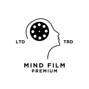 Mind Film logo tasarım şablonu