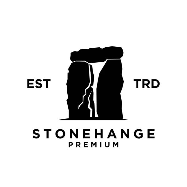 Stone Logo Icon Design Illustration Template — Stock Vector