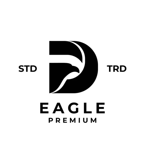 Eagle Letter Icon Design Illustration — Stock Vector
