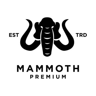 Mamut simge tasarımı ikon resimleme şablonu