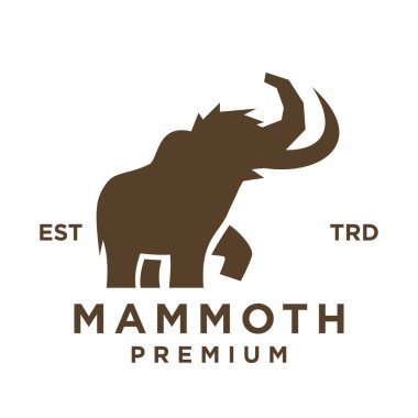 Mammoth icon design icon illustration template clipart