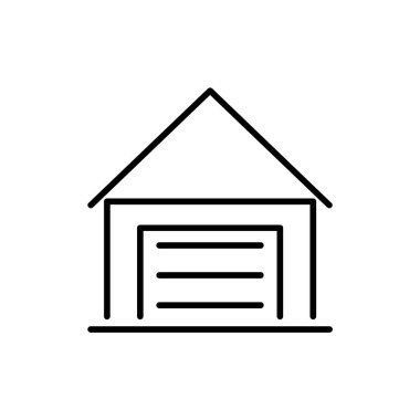 Depo satırı simge tasarımı örnekleme şablonu