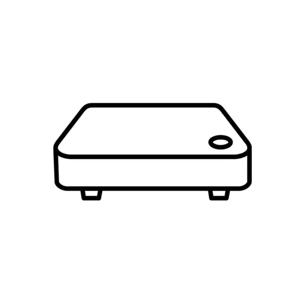 Mini Line Icon Design Illustration Template — Stock Vector