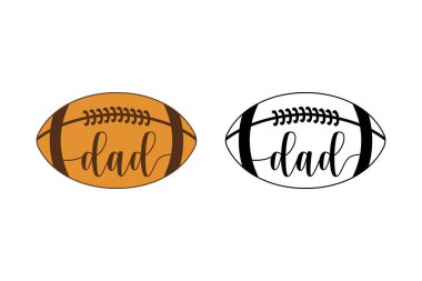 Futbol baba tasarım şablonu