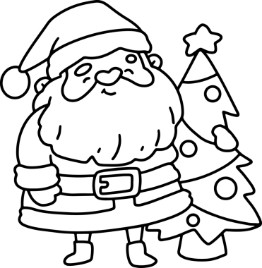 Sevimli çocuklar Noel Sevimli eller Elementlerin resimli kartlarını çizmiş