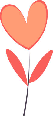 Sevgililer Günü sevimli el çizimleri, dekoratif kartlar için sevimli çizimler.