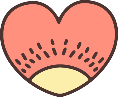 Sevgililer Günü sevimli el çizimleri, dekoratif kartlar için sevimli çizimler.