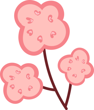 Sevgililer Günü sevimli el çizimleri, dekoratif kartlar için sevimli çizimler.