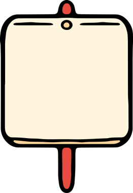 Şirin çizgi film, bahçe, bahar, ağaçlar, çiçekler, bahçe, illüstrasyon, el çizimi