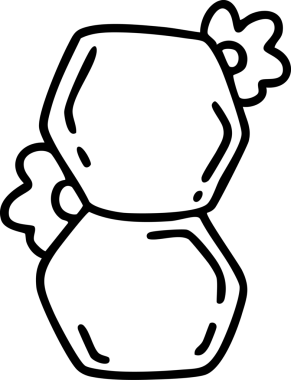 Şirin çizgi film, bahçe, bahar, ağaçlar, çiçekler, bahçe, illüstrasyon, el çizimi