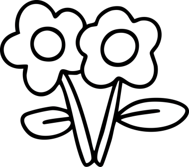 Şirin çizgi film, bahçe, bahar, ağaçlar, çiçekler, bahçe, illüstrasyon, el çizimi