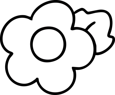 Şirin çizgi film, bahçe, bahar, ağaçlar, çiçekler, bahçe, illüstrasyon, el çizimi