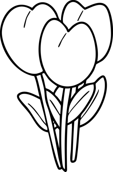 Şirin çizgi film, bahçe, bahar, ağaçlar, çiçekler, bahçe, illüstrasyon, el çizimi