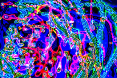 Soyut arkaplan. Çoklu renkli doku çizimi.