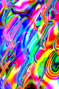 Soyut arkaplan. Çoklu renkli doku çizimi.