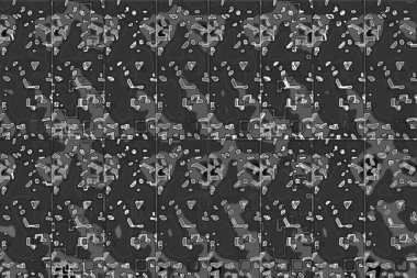 Soyut arkaplan. Monokrom dokusu. Resim siyah ve beyaz tonları içerir.