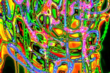 Soyut arkaplan. Çoklu renkli doku çizimi.