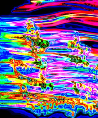 Soyut arkaplan. Çoklu renkli doku çizimi.