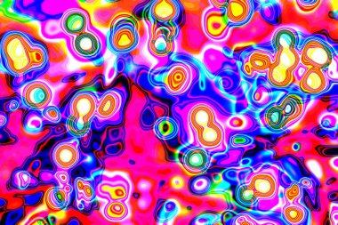 Soyut arkaplan. Çoklu renkli doku çizimi.