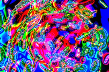 Soyut arkaplan. Çoklu renkli doku çizimi.