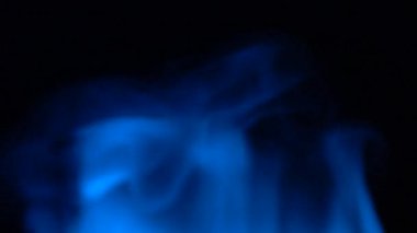 İnce duman efektli siyah arkaplan