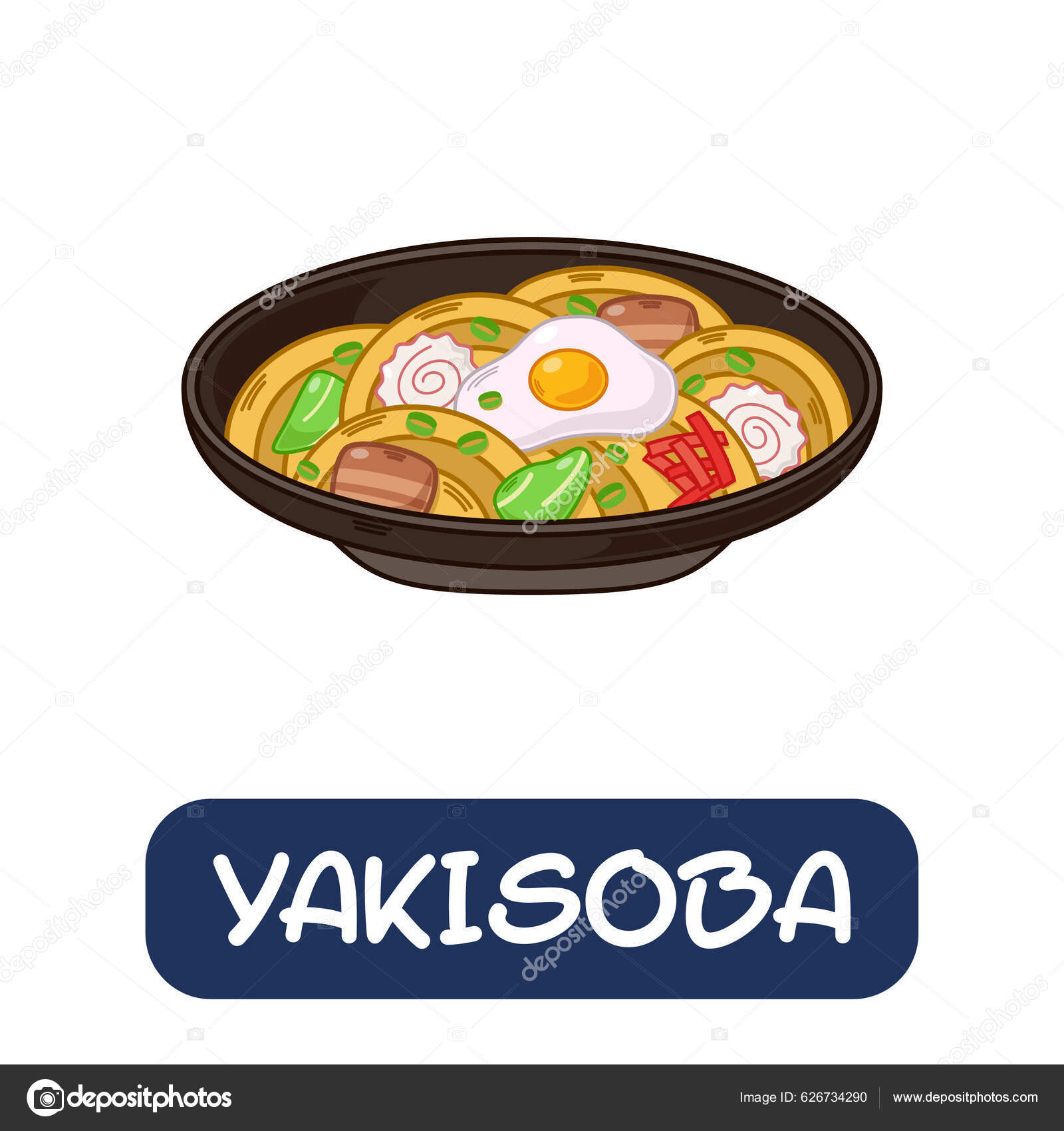 Yakisoba Vector Art Stock Images | Depositphotos Yakisoba Vector Art Stock Images | Depositphotos