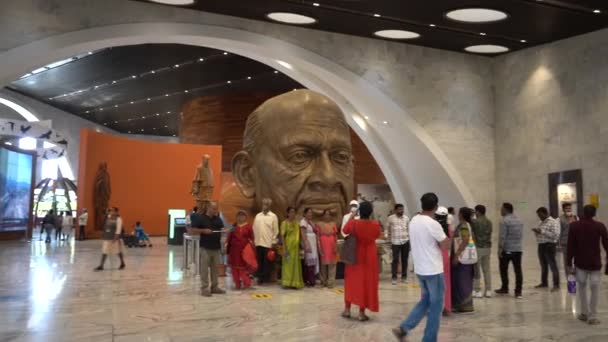 나르마다 구아랏 2022년 17일 지도자 사르다르 Vallabhbhai Patel에 전념하는 세계에서 — 비디오