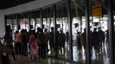 NARMADA, GUJARAT, INDIA, 17 Mart 2022: Hint bağımsızlık lideri Sardar Vallabhbhai Patel 'e adanmış dünyanın en uzun heykeli olan 