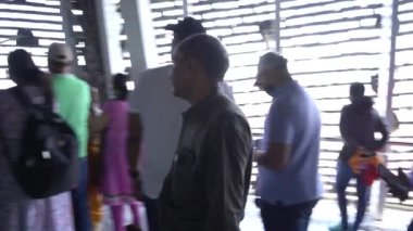 NARMADA, GUJARAT, INDIA, 17 Mart 2022: Hint bağımsızlık lideri Sardar Vallabhbhai Patel 'e adanmış dünyanın en uzun heykeli olan 